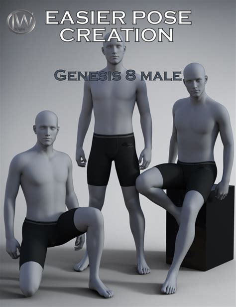 Easier Pose Creation For Genesis Male Daz D