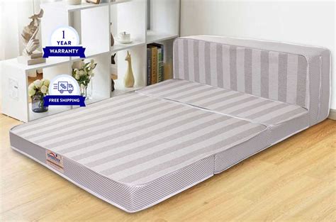 Wake up refreshed after uninterrupted sleep with cozy folding mattress options. Buy online Tri Folding Mattress with Space Saver Single ...