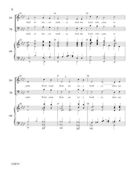 Sing Of Mary Pure And Lowly Full Score By Skinner Chavez Melo And