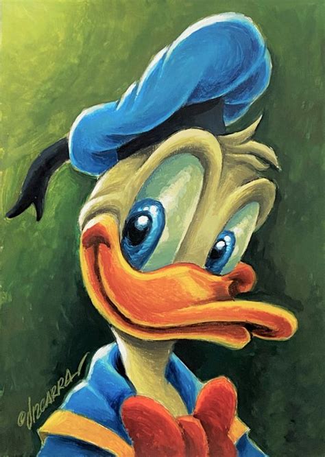 Donald Duck Sailor Acrylic Painting Joan Vizcarra Catawiki