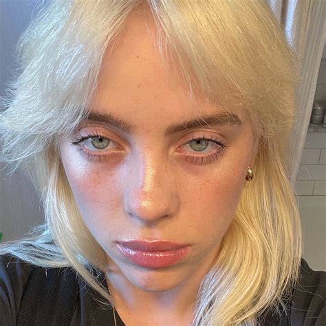 Billie Eilish ‘didnt Feel Sexy For One Second With Blond Hair