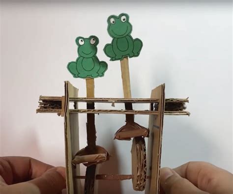 2 Disc Cardboard Automata Fun Animations You Can Make At Home 10