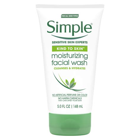 Kind To Skin Moisturizing Facial Wash Simple® Skincare