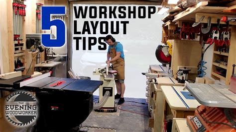 Workshop Design 5 Keys To A Small Shop Layout Evening Woodworker