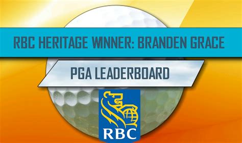 Rbc Heritage Winner 2016 Pga Leaderboard Final Round Golf Scores