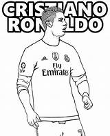 Ronaldo Cr7 Topcoloringpages Coloringwizards sketch template