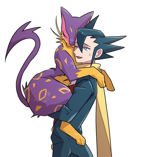 Grimsley And Liepard Pokemon And 2 More Drawn By Usarinko Danbooru