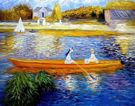 The Skiff La Yole Oil Painting Reproduction By Etsy Painting