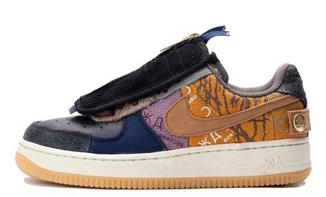 Nike air jordan travis scott cactus jack.off white топовые модели найк 2020.first copy sneakers. Nike Air Force 1 Low Cactus Jack CN2405 900 NOIRFONCE
