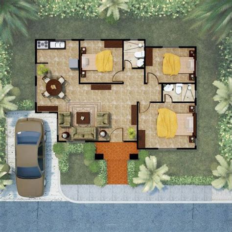 4 bedroom floor plans traditional style house plan beds 2 baths 1875 sq ft. Common Type of Houses in the Philippines | Philippines ...
