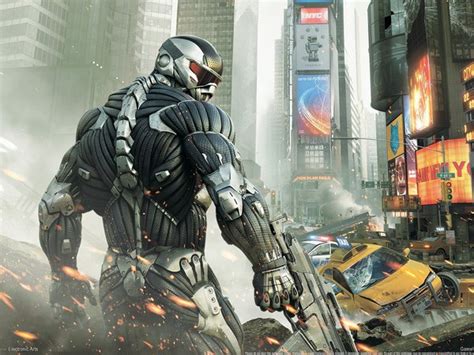Обои Crysis 2 Crytek город кризис на рабочий стол раздел Игры