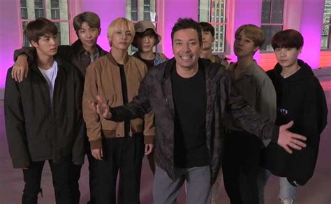 It's all part of jimmy fallon's subway special of the tonight show, which saw the seven lads touring new york's landmarks. 10 Big Celebrities Who Are A Part Of The BTS ARMY