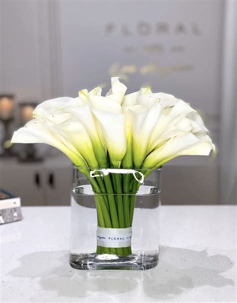 No 31 White Calla Lilies In Vase In Studio City Ca Studio City