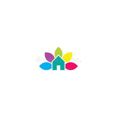 House Logo Upmarket Modern Stock Vector Illustration Of Elite Flat