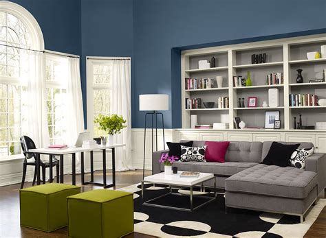 Sky blue and white is a great color combination that not only will make your room large and serene but will remain timeless for years to come. What Color Should I Paint My Living Room? | Goodyear House Painters