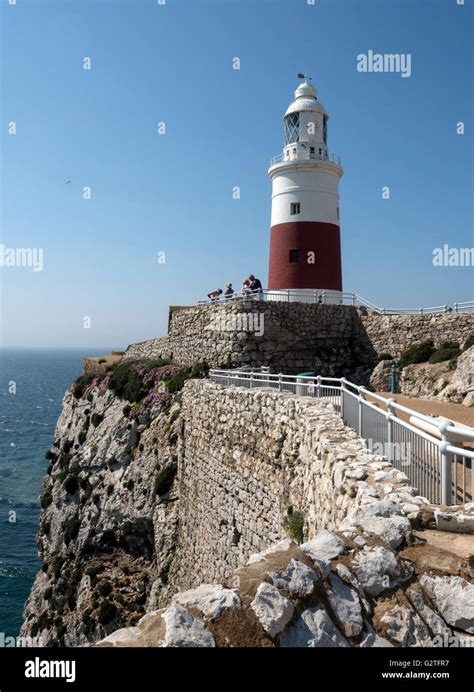 the europa point lighthouse gibraltar built by governor sir alexander woodford between 1838