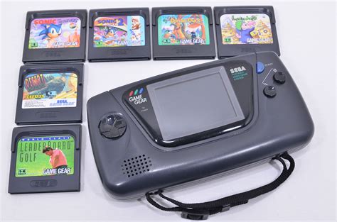 Sega Game Gear Console With Games Faulty