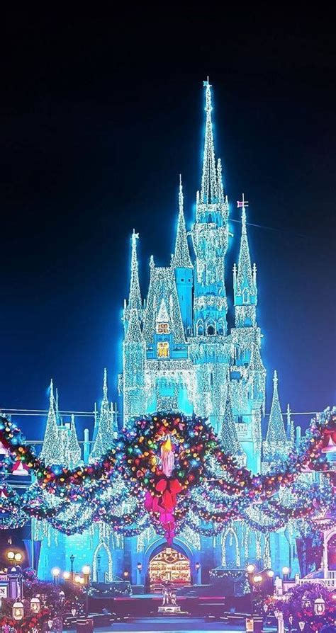 10+ Iphone Disney World Christmas Wallpaper Background