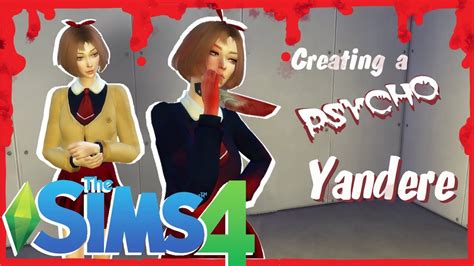 Creating A Yandere Girl In Sims 4 Youtube