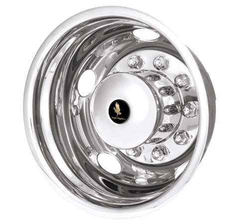 Check spelling or type a new query. 19.5" x 7.5 10 Lug 5 Hand Hole Polished Stainless Wheel ...