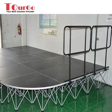 Tourgo Portable Concert Stage Aluminum Mobile Stage Platform Used