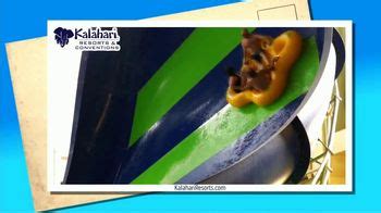 Kalahari Resort And Conventions Tv Spot Postcard Moment Water Slides Ispot Tv