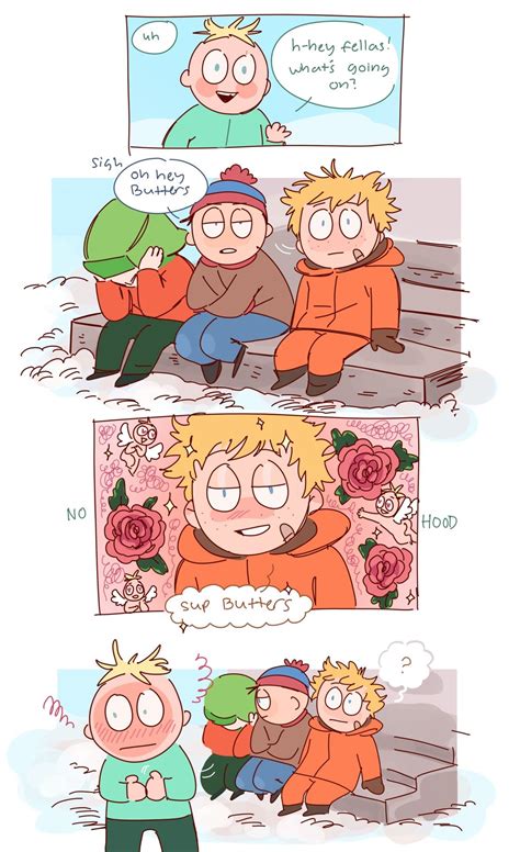 Pin By Castiel Xavier On Kenny X Butters South Park Funny Style