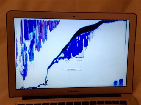 Purple And Blue Spots On Macbook Air Screen Mac Screen Repair