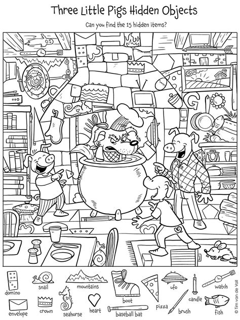 Coloring Page ~ Hiddene Coloring Pages Free Printables Free Printable