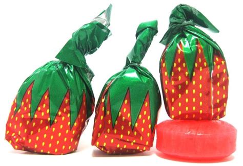 Strawberry Hard Candy Chocolates And Sweets