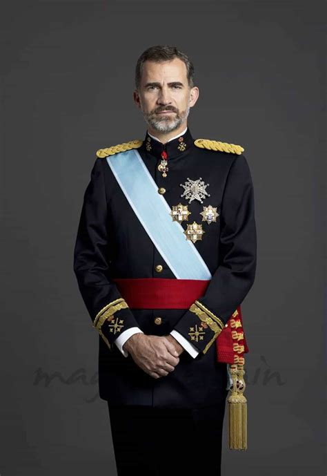 Los últimos cotilleos, sus fotos más espectaculares y los rumores más comentados. Felipe VI, ya tiene sus fotos oficiales como militar - magazinespain.com