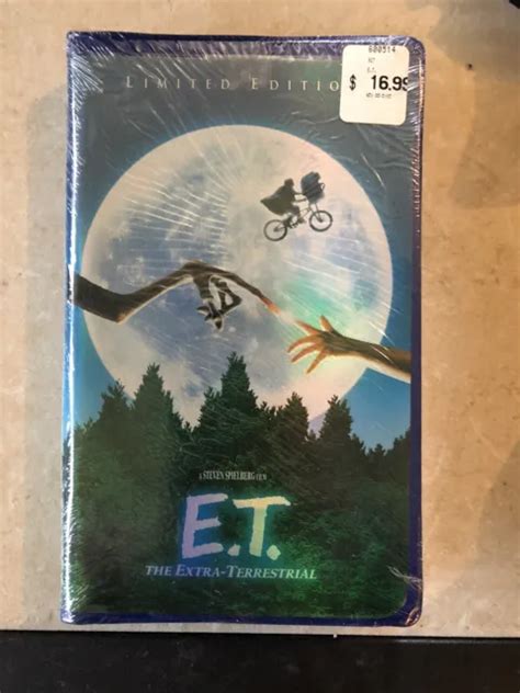 Et The Extra Terrestrial Vhs 2002 20th Anniversary Limited Edition