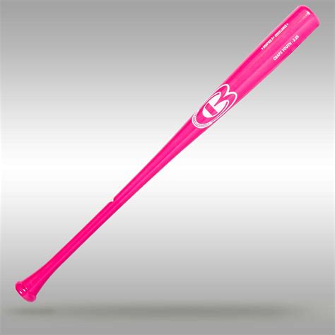 Cbap Youth Pro Wood Baseball Bat Pink Cooperstown Bat Company
