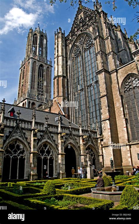 The Cathedral Of Saint Martin Utrecht Dom Church Netherlands Stock