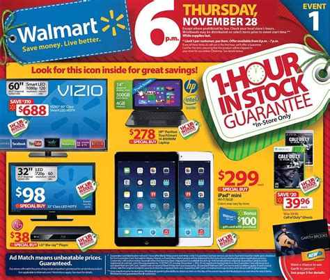 What Time Can You Order Walmart Black Friday Deals Online - 2013 Black Friday Ads: Walmart Ad Scan Leaks Online