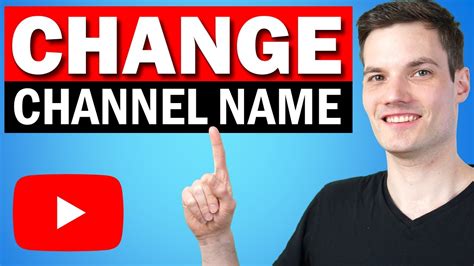 How To Change YouTube Channel Name YouTube