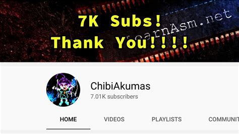 7k Subs Youtube