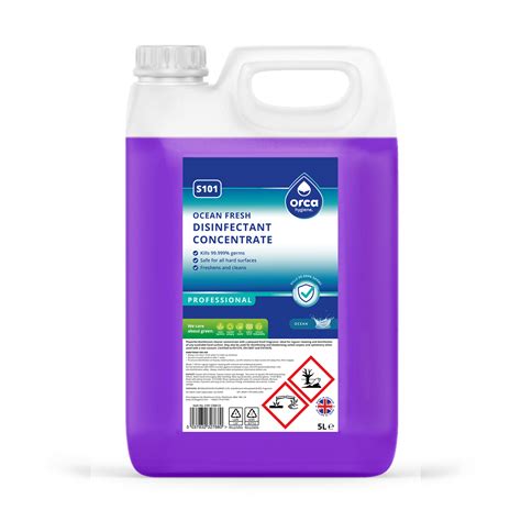 S101 Ocean Fresh Disinfectant Concentrate Orca
