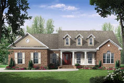 Country Style House Plan 3 Beds 25 Baths 2000 Sqft Plan 21 197