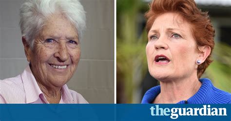 Dawn Fraser And Pauline Hanson Prove Old White Women Can Be As Silly As