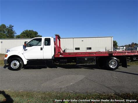 2011 Ford F 650 Super Duty Xlt Pro Loader Quad Cab Roll Back Wrecker