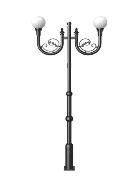 Mild Steel Dual Arm Street Light Pole 11m At Rs 16000piece In