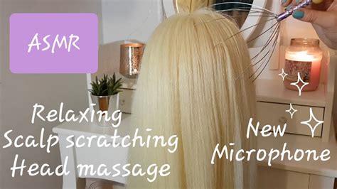 Asmr Tingly Scalp Scratching And Head Massage Combing And Parting Hair Relaxing For Sleep