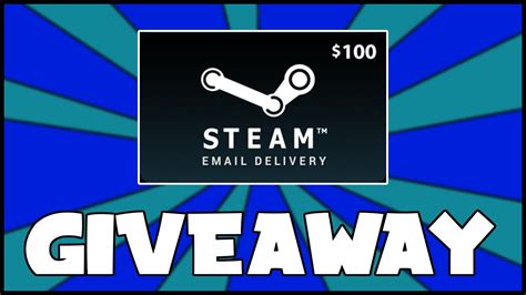 Oct 07, 2012 · shop valve steam $100 wallet gift card multi at best buy. $100 Steam Gift Card GIVEAWAY!! | ANOMA GAMING Giveaway! - YouTube