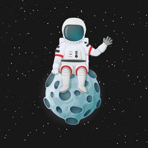 Astronaut Sitting Illustrations Royalty Free Vector Graphics And Clip