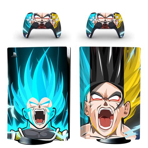 Shin budokai 2 japan import. Dragon Ball Z PS5 Skin Sticker For PlayStation 5 And Controllers Design 3 - ConsoleSkins.co