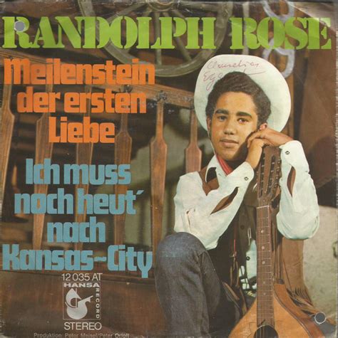Randolph Rose Meilenstein Der Ersten Liebe Releases Discogs