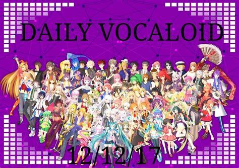 Daily Vocaloid 121217 Vocaloid Amino