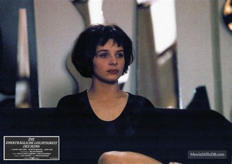 The Unbearable Lightness Of Being Juliette Binoche Beautiful French Women The Stranger Movie