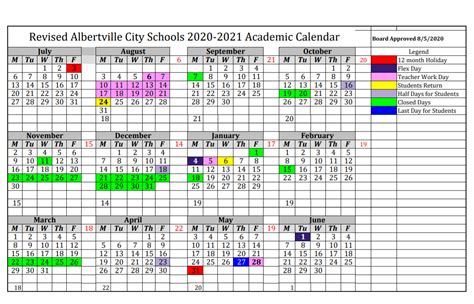2022 2023 Albertville City Schools Calendar Calendar With Holidays